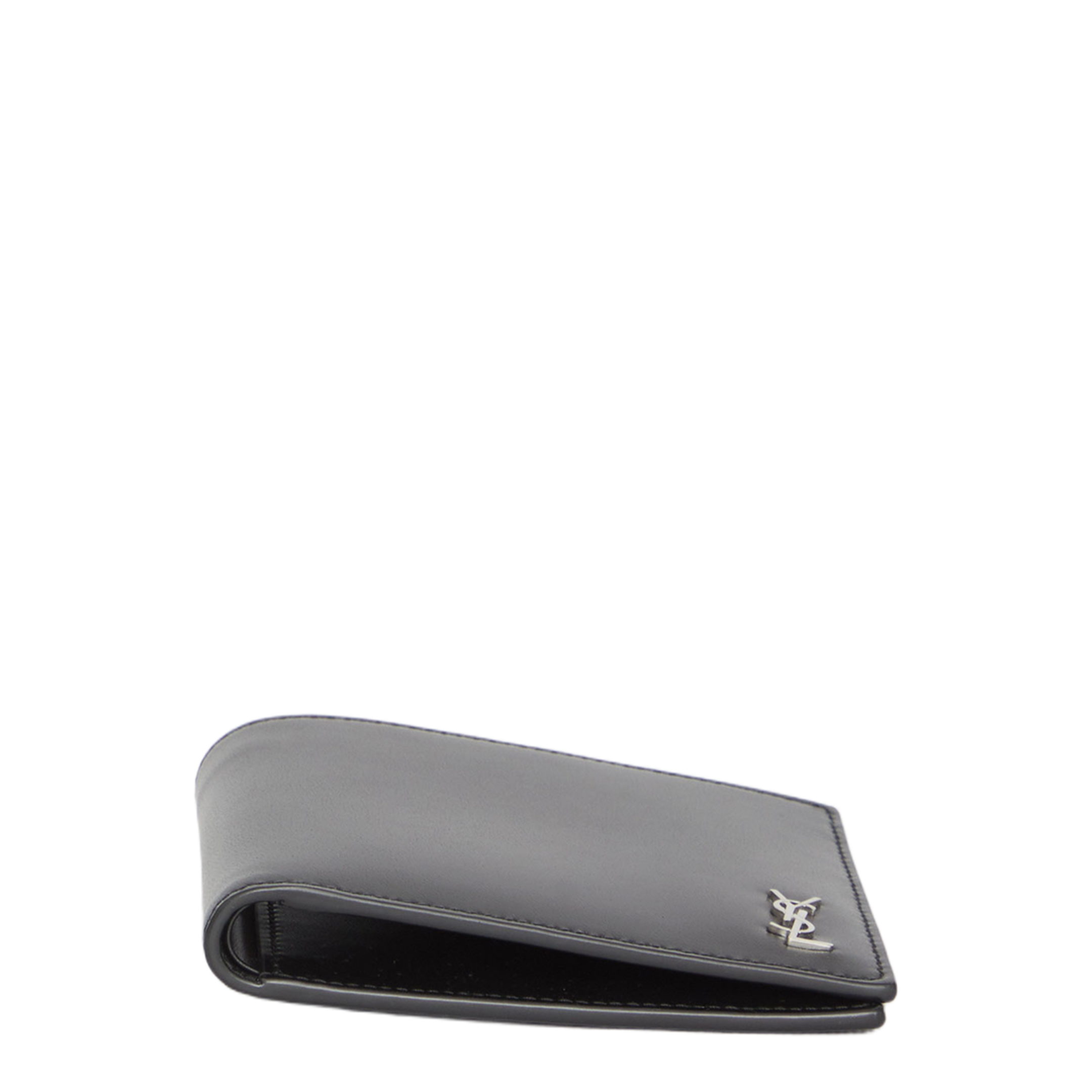 Tiny Cassandre East/West Wallet in Matte Leather