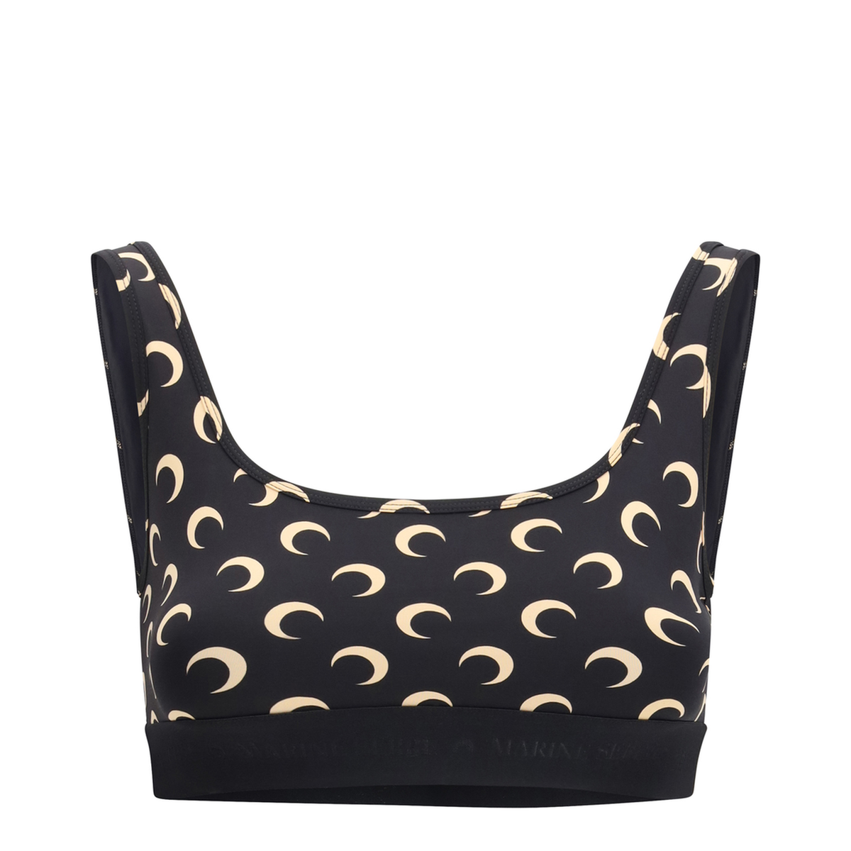 MAYFEYR - Marine Serre - Moon Recycled Jersey Sports Bra - WUW055BCJER0001IT99