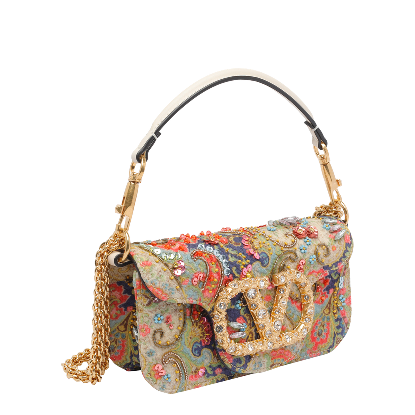 Multicolor Small Loco Shoulder Bag