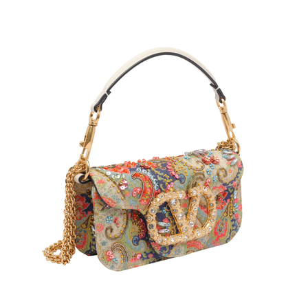 Multicolor Small Loco Shoulder Bag