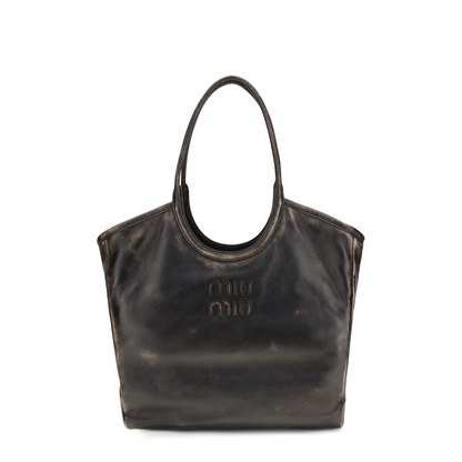 MAYFEYR - Miu Miu - Ivy Leather Tote Bag - 5BG321VOONAF6P