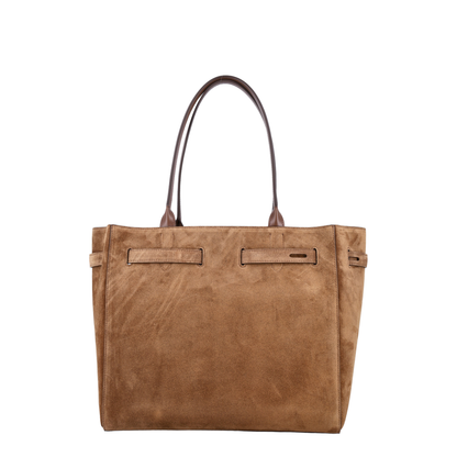 Audrey Medium Suede Tote Bag