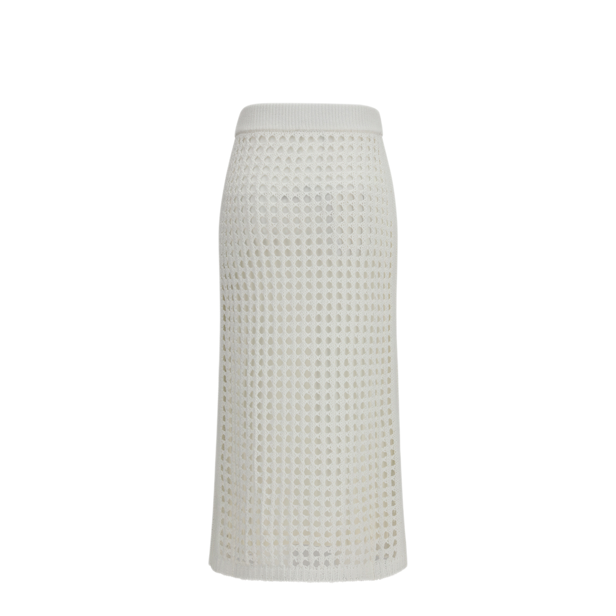 MAYFEYR - Max Mara - Cotton Mesh Skirt - 2611301029600001