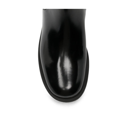 MAYFEYR - Prada - Brushed Leather Booties - 1T186OFB050055