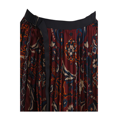 MAYFEYR - Sacai - Floral Print Skirt - 2507982701