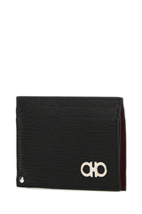 Gancini Cardholder, Silver Hardware