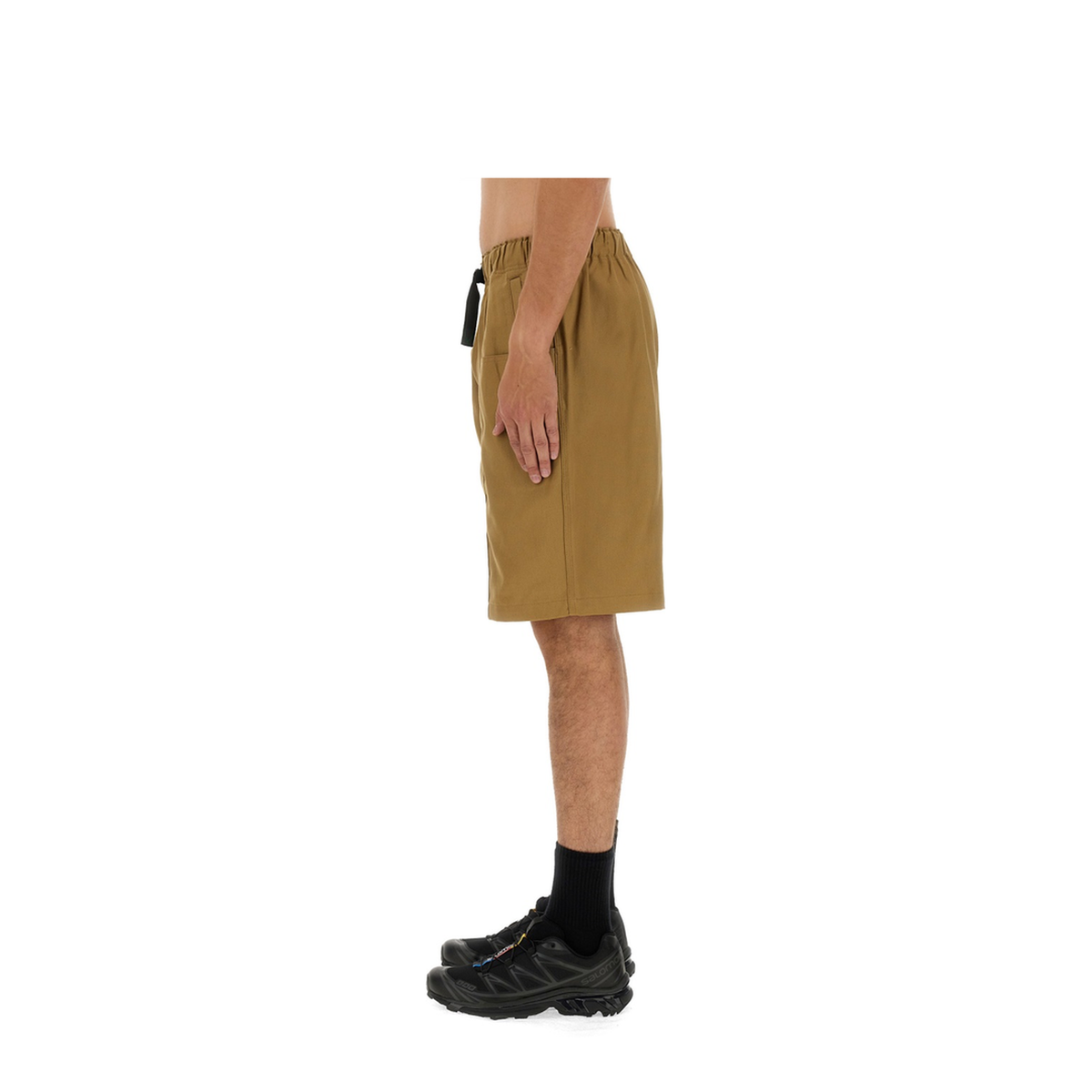 MAYFEYR - SOUTH2 WEST8 - Cotton Bermuda Shorts - OT499AKHAKI