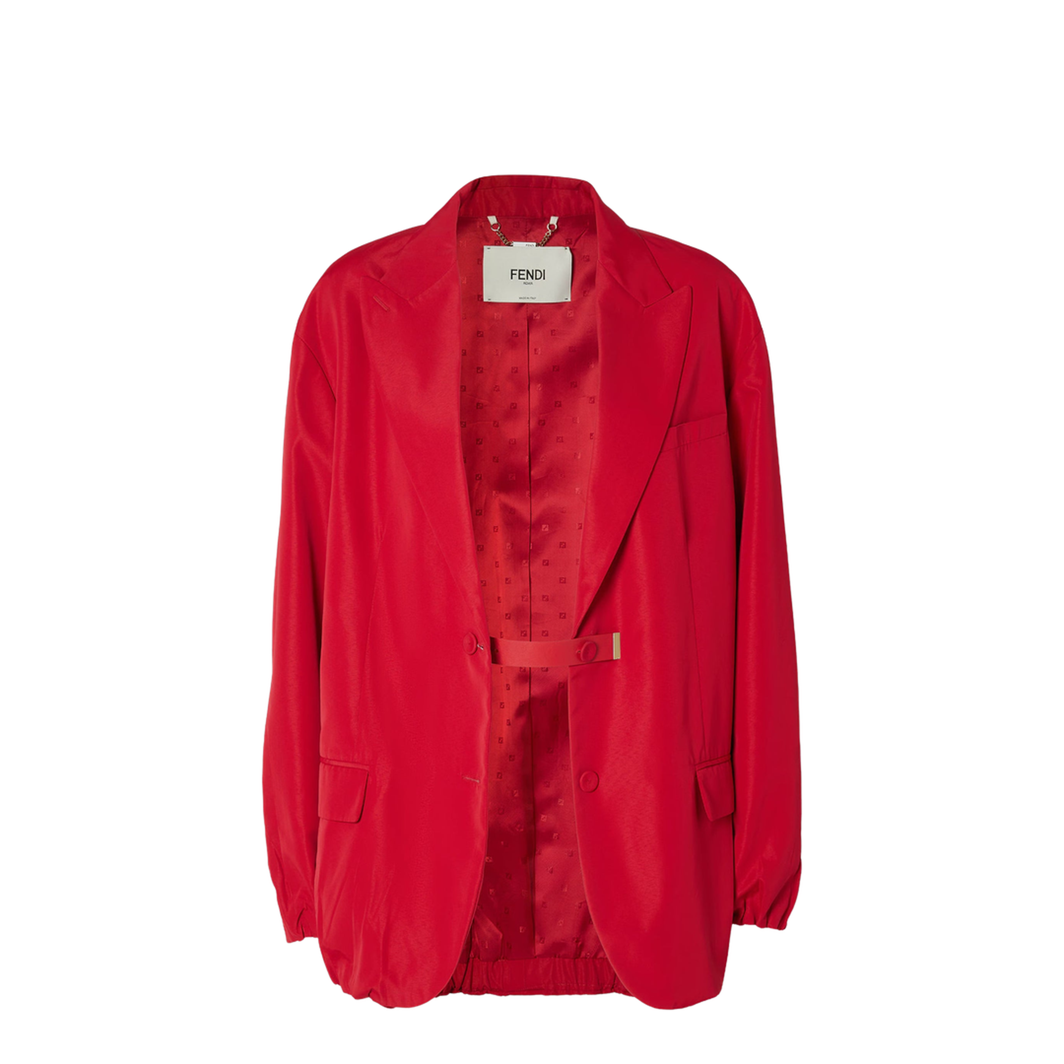 MAYFEYR - Fendi - Red Technical Viscose Jacket - FJ7699AW9BF1W0B