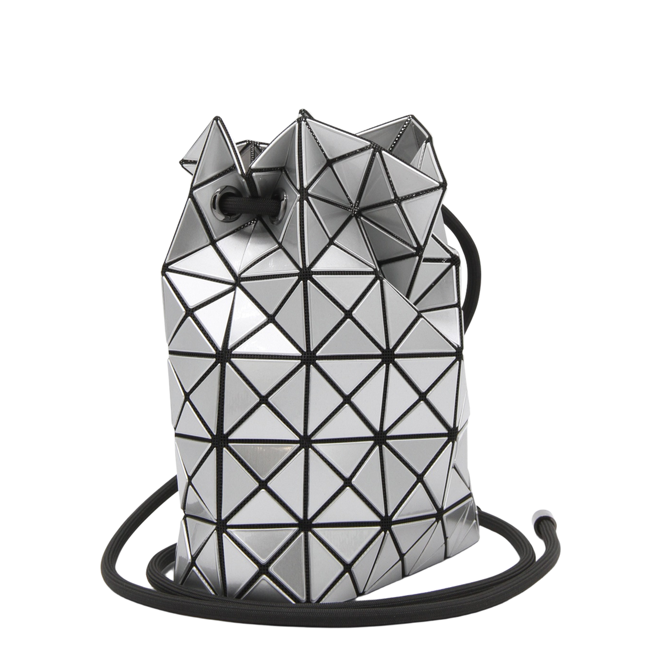 WRING PVC Bucket Bag - Silver (no.91)