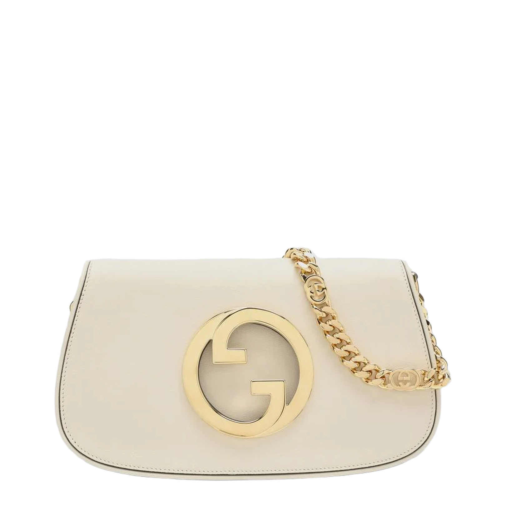 White Leather Blondie Bag