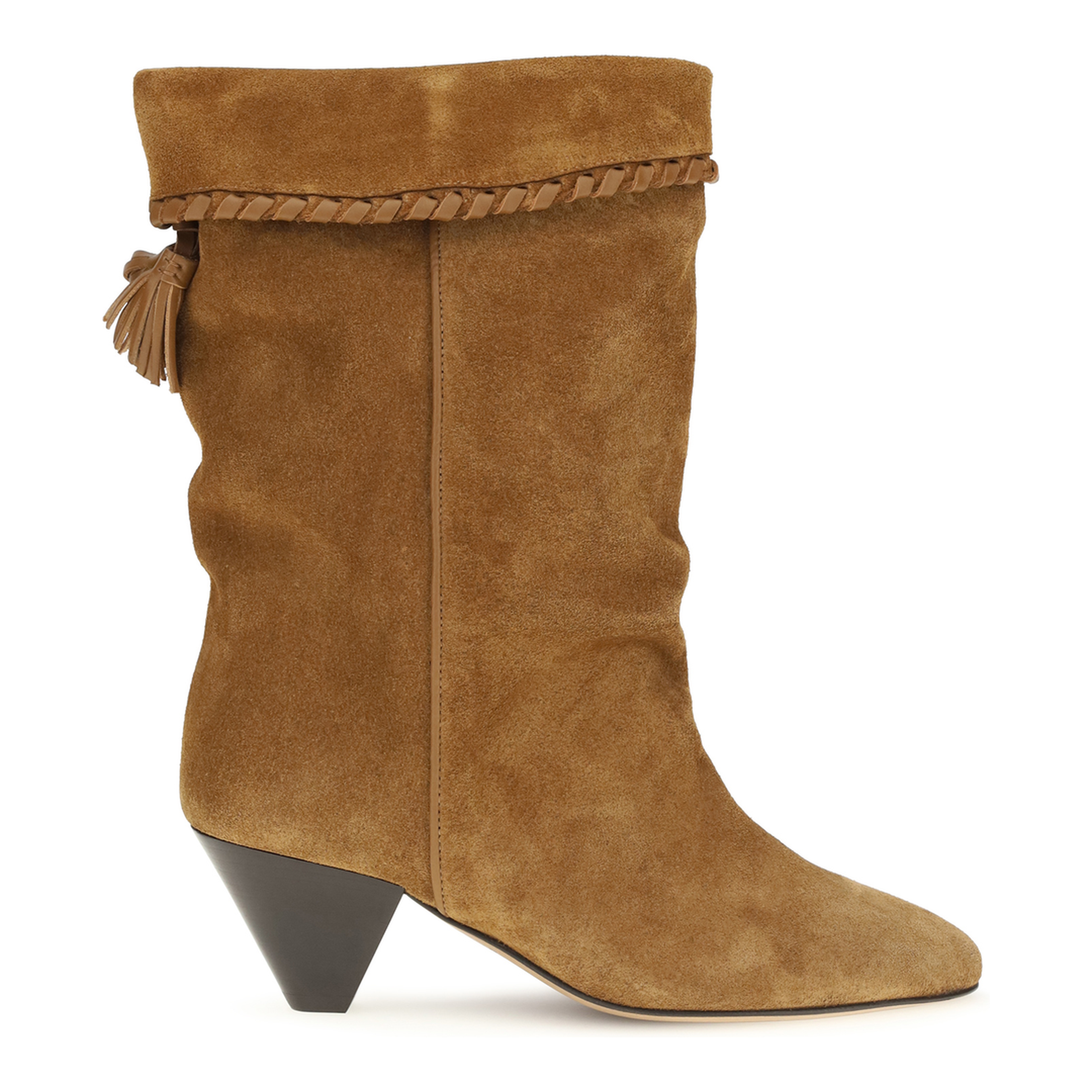 MAYFEYR - Isabel Marant - Draped Suede Boots - BO0188FBC1A20S50CO
