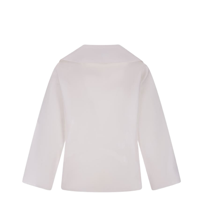 Silk Blouse With 3/4 Sleeves