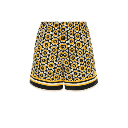 Printed Poplin Bermuda Shorts