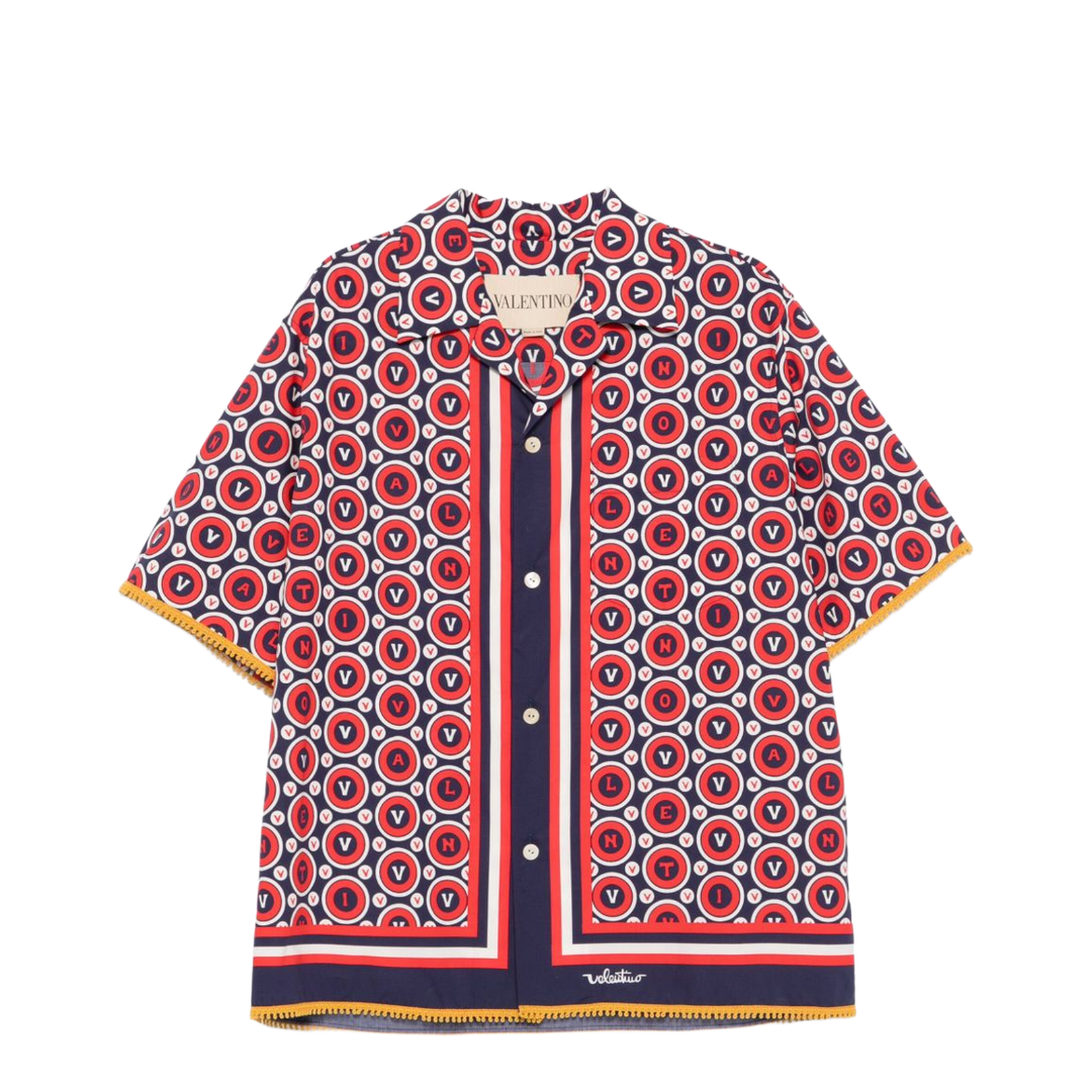 Bulles Royales Cotton Bowling Shirt
