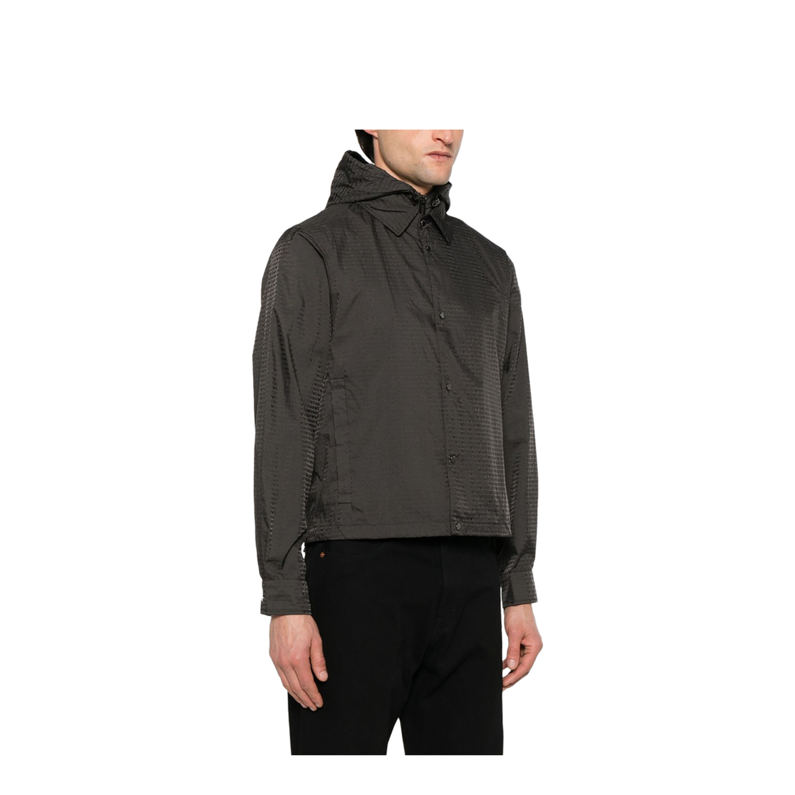 Nylon Blouson with Detachable Inner Panel