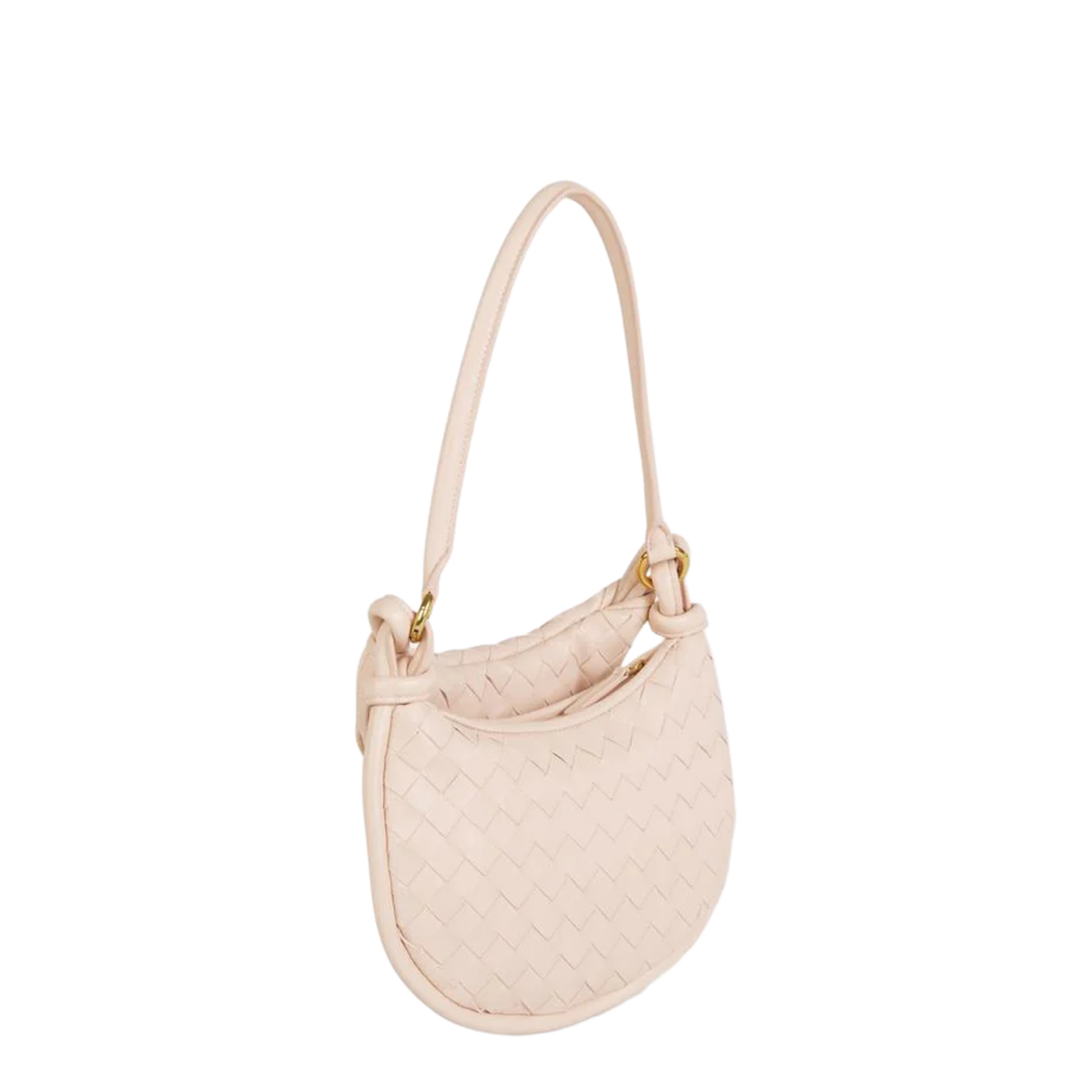 Gemeli Leather Shoulder Bags - Pink