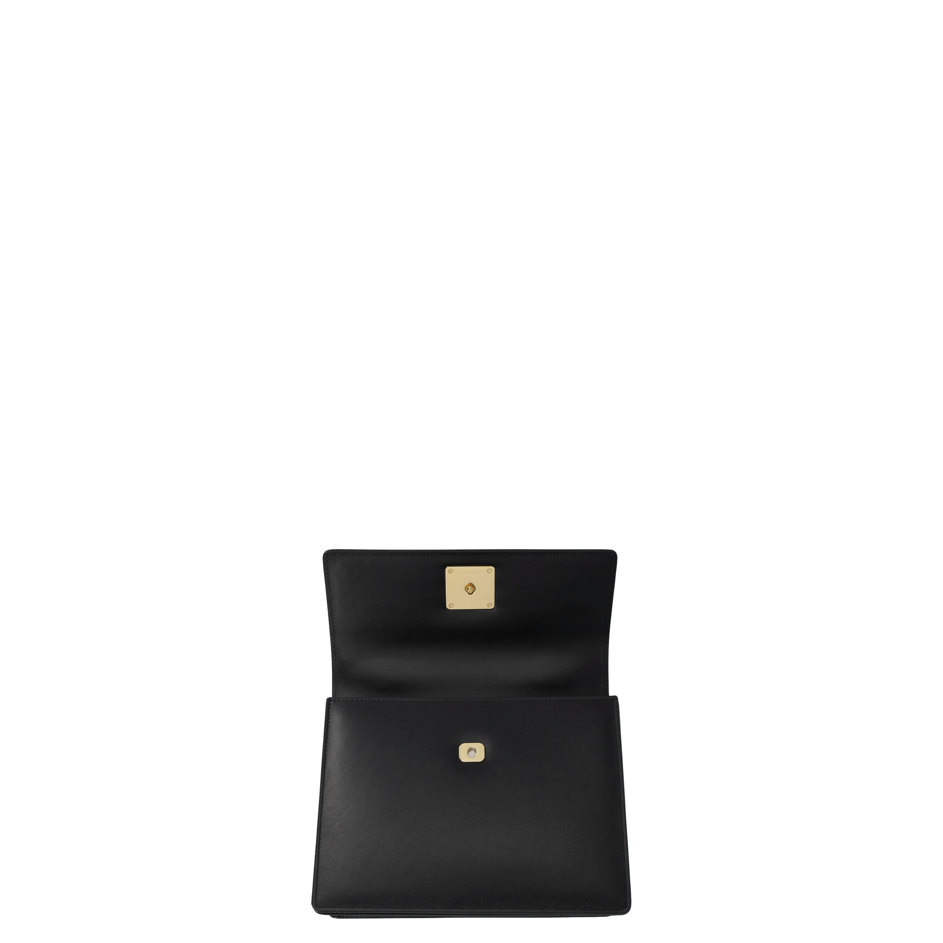 Black Leather Jitney 2.8 Handbag