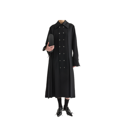Wool Coat with Belt