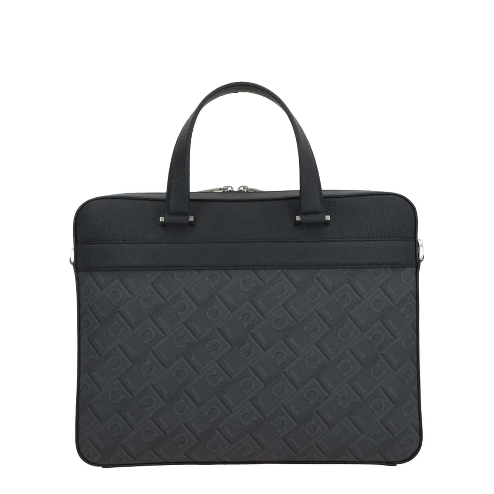 Business Bag with Monogram Print