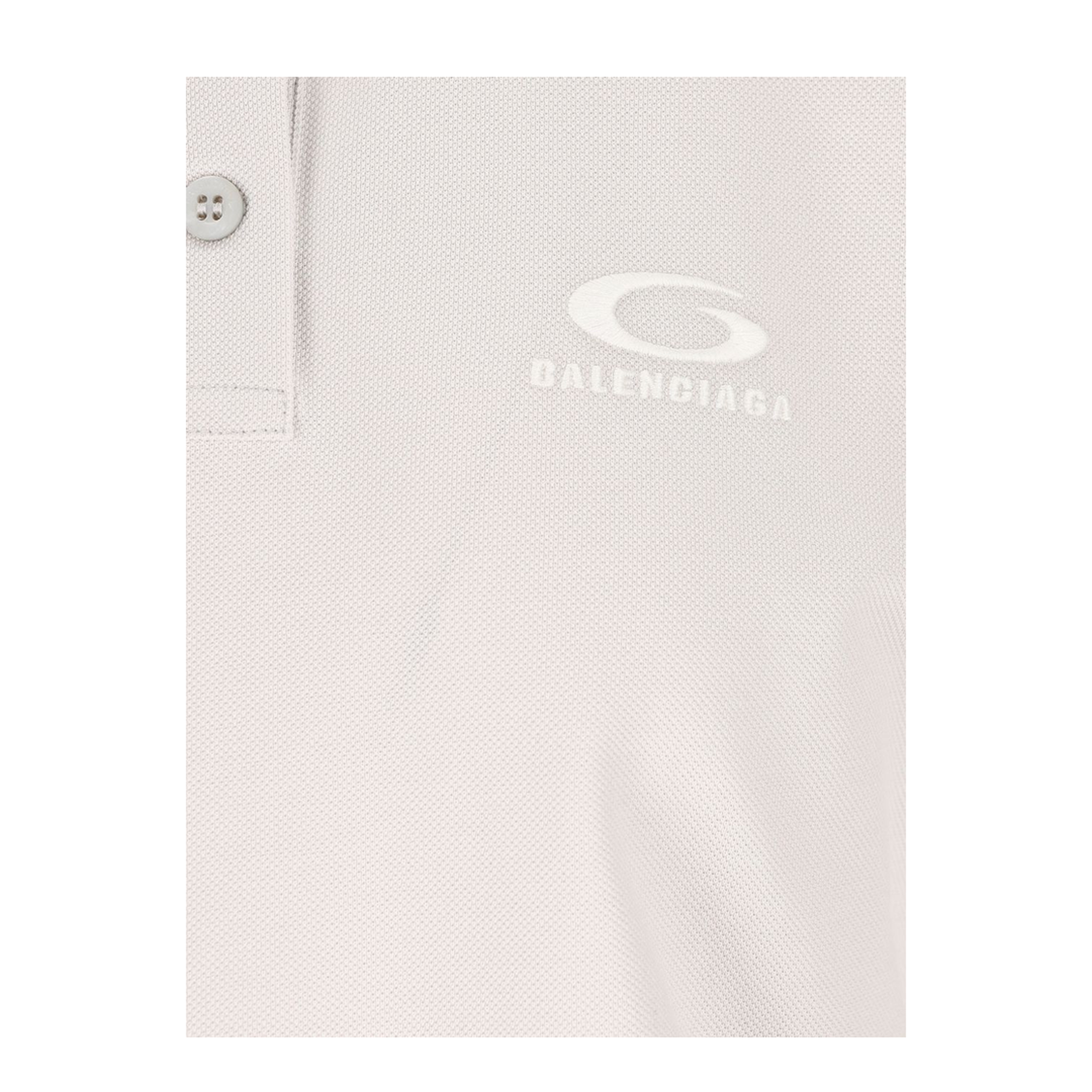 Cotton Pique Polo Shirt With Sport Icon Logo