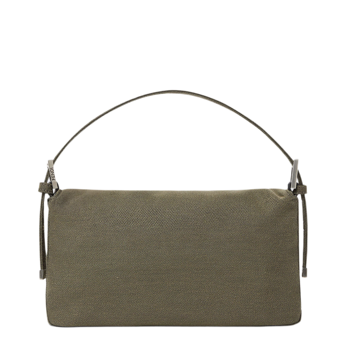 MAYFEYR - Fendi - Baguette 26424 Military Green Canvas Bag - 8BR850B1E9F0QQ4