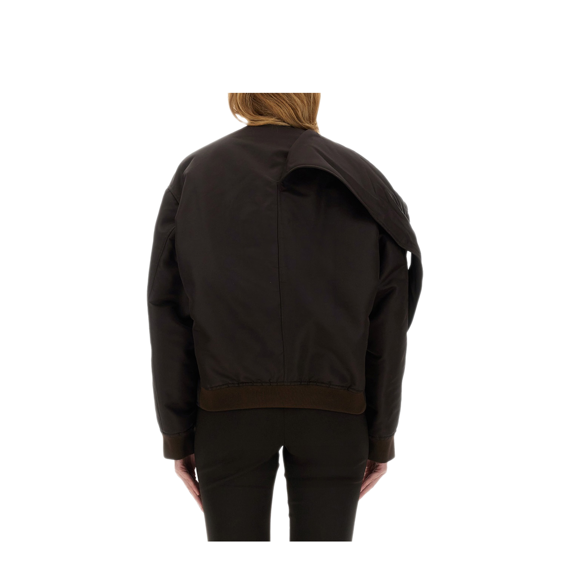 MAYFEYR - Courreges - Bow Neck Bomber Jacket - 424CBL218NY00201983