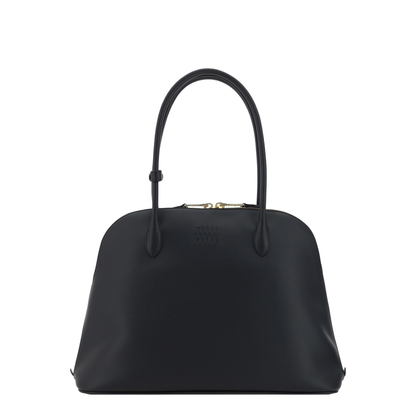 Two Tubular Handles Bag with Double Slider Round Zipper Closure