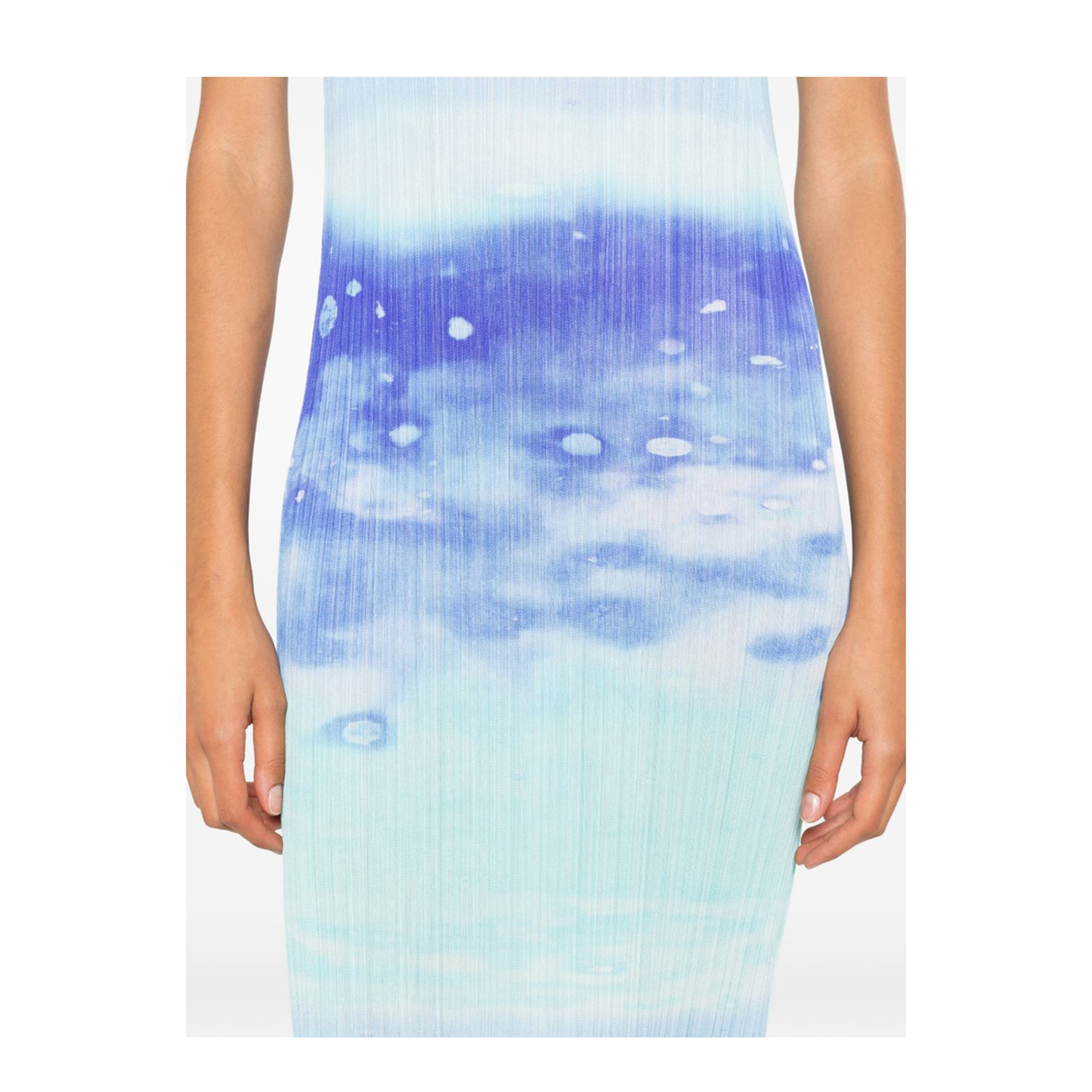 MAYFEYR - Pleats Please - Light Blue Dresses - PP66JH71672