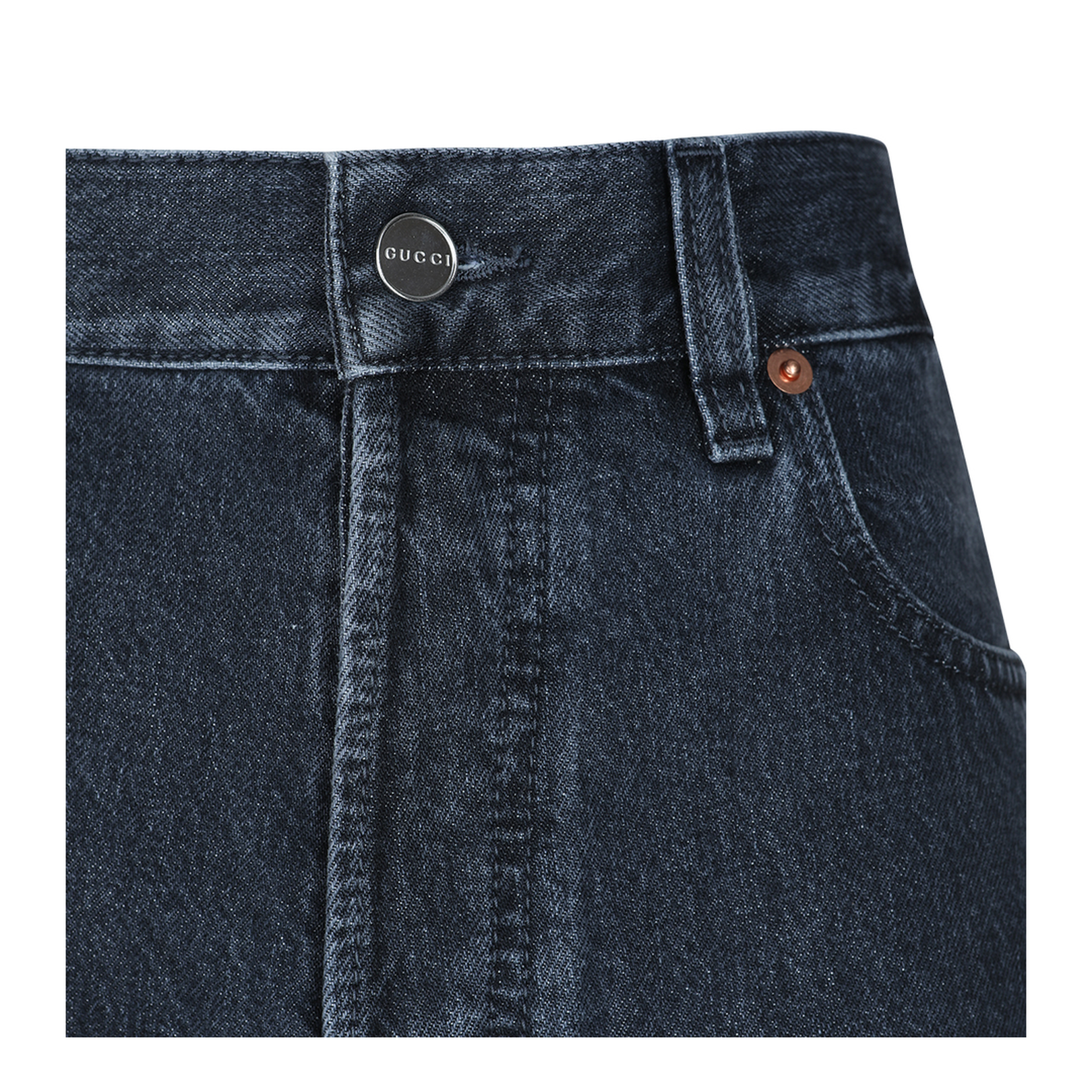 Wide Leg Denim Pant