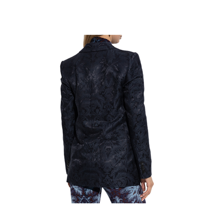 Silk-Blend Jacquard Jacket