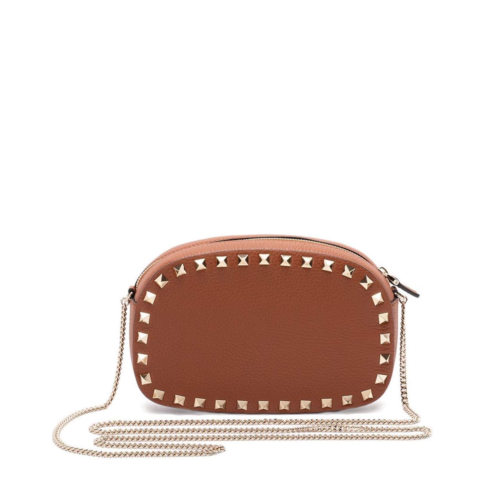 Rockstud Leather Mini Bag