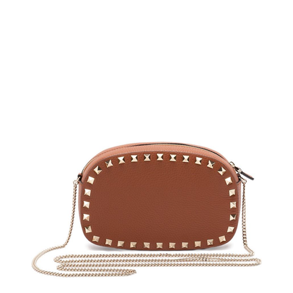Rockstud Leather Mini Bag