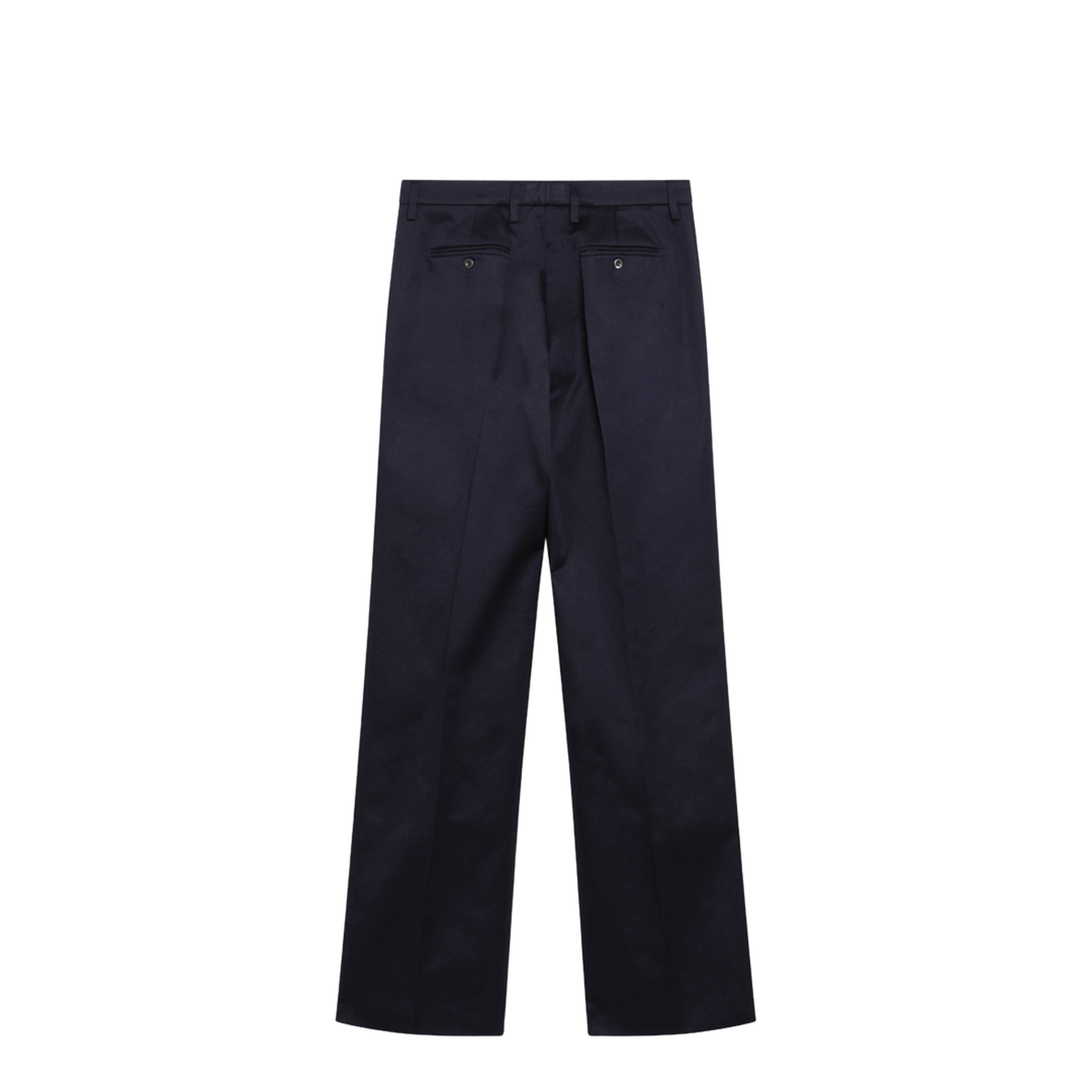 Navy Blue Chino Trousers