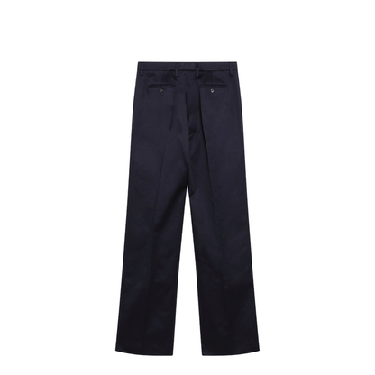Navy Blue Chino Trousers