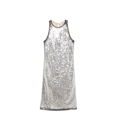 Sequin-Embellished Mini Dress