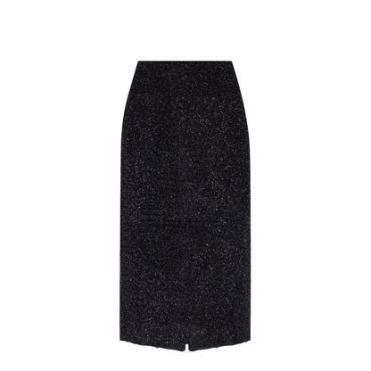 Tweed Midi Skirt