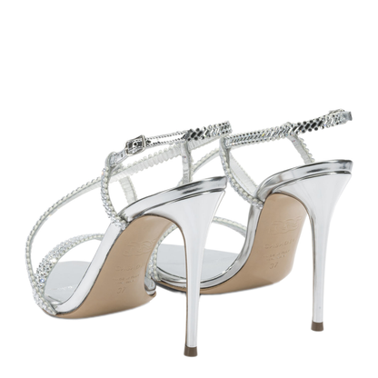 MAYFEYR - Casadei - Leather Heeled Sandals - 1L438B1001C2952A317