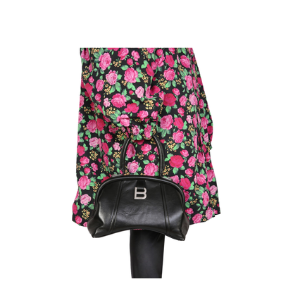 Coat with Floral Pattern