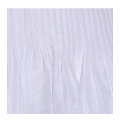 Appliqué Pleated Dress