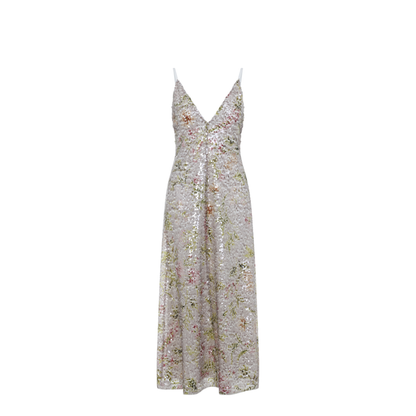 MAYFEYR - ALBERTA FERRETTI - Paillettes Long Dress - A045116461888