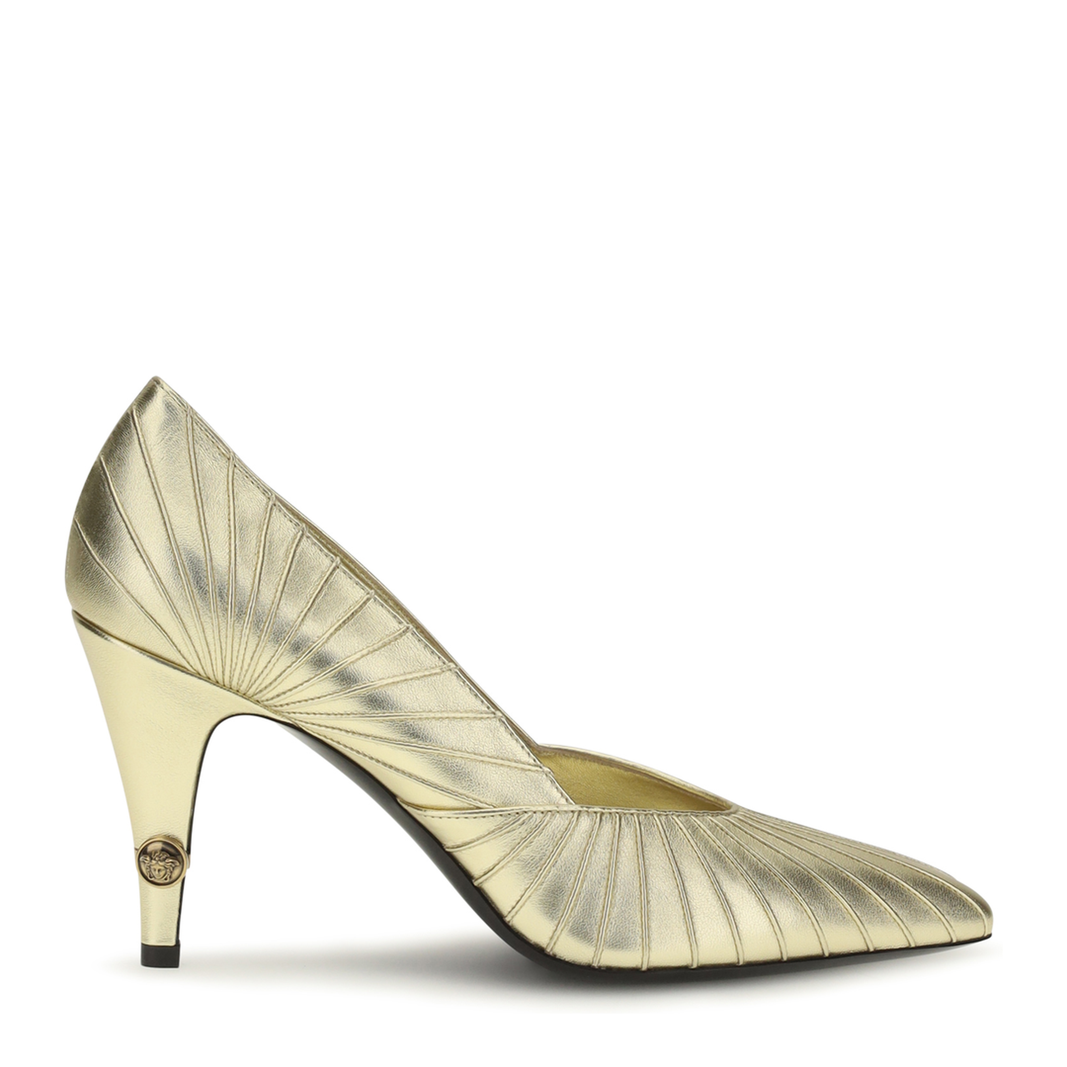 MAYFEYR - Versace - Metallic Leather Pumps - 10238371A185091X70J