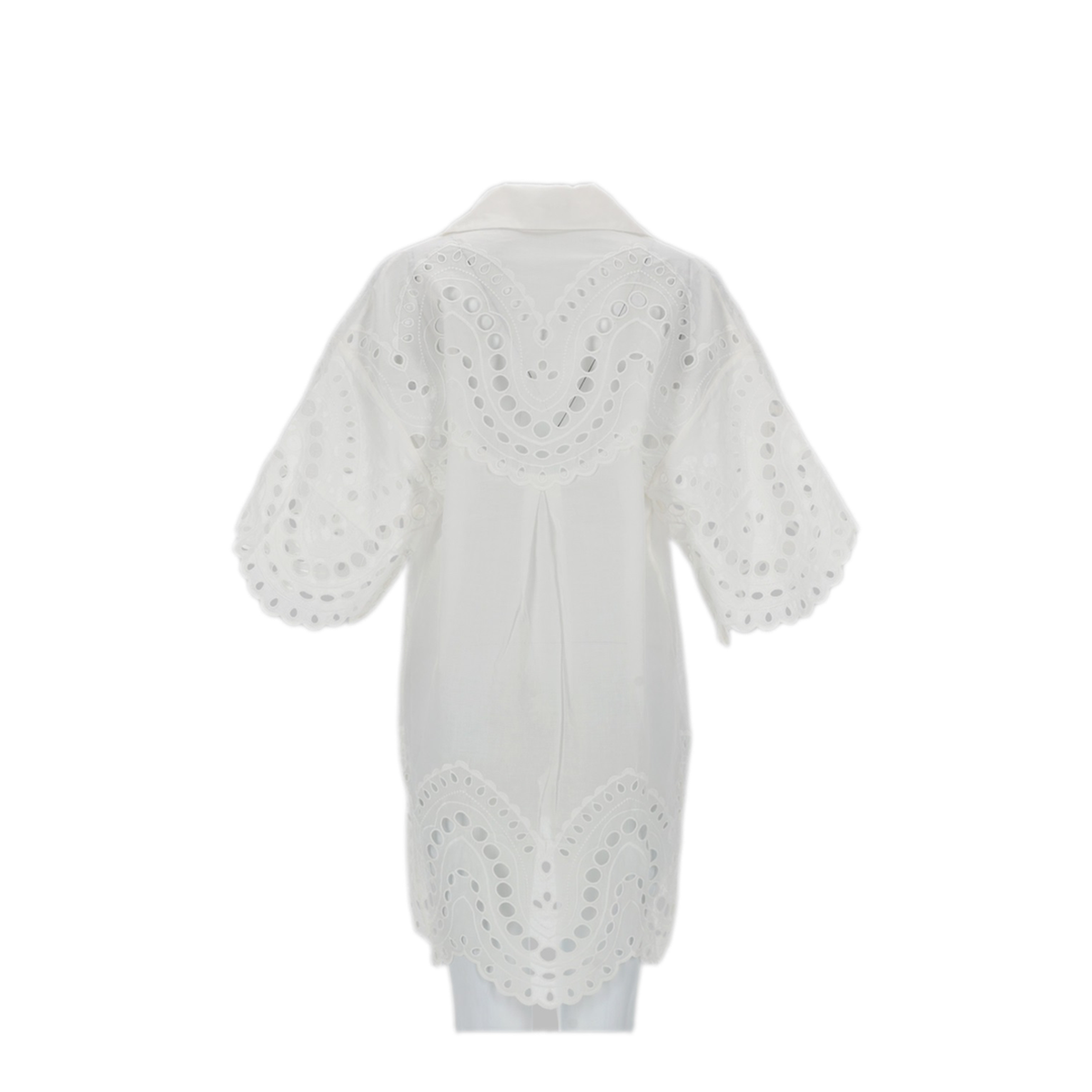 MAYFEYR - Charo Ruiz - Tao Blouse - 263201WHITESEALACE