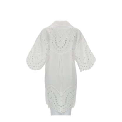MAYFEYR - Charo Ruiz - Tao Blouse - 263201WHITESEALACE