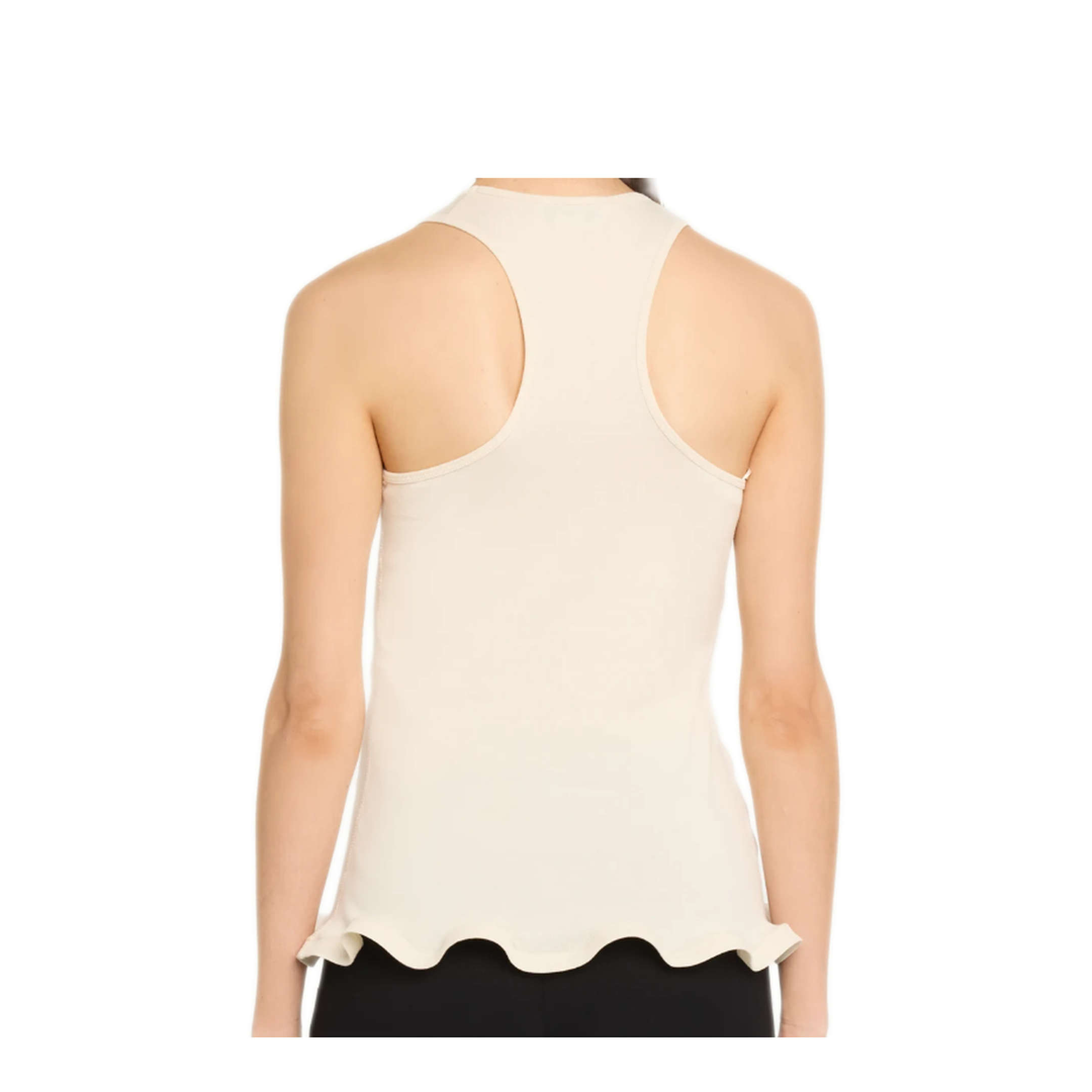 MAYFEYR - Stella Mccartney - Frilled Hem Rib Tank - 6J04553SQA519200