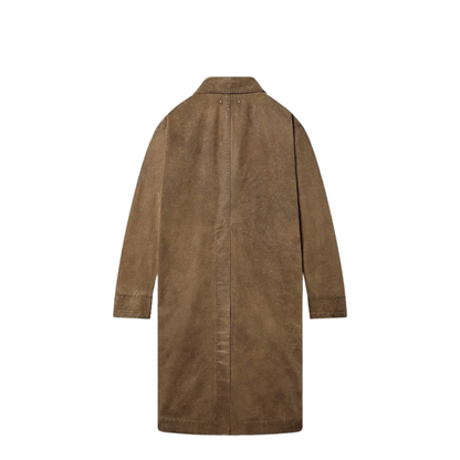 MAYFEYR - Golden Goose - Journey Trench Coat Phil Waxed Twill Leather Details - GUP02532P00230755165