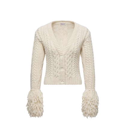 Alpaca Blend V-Neck Cardigan