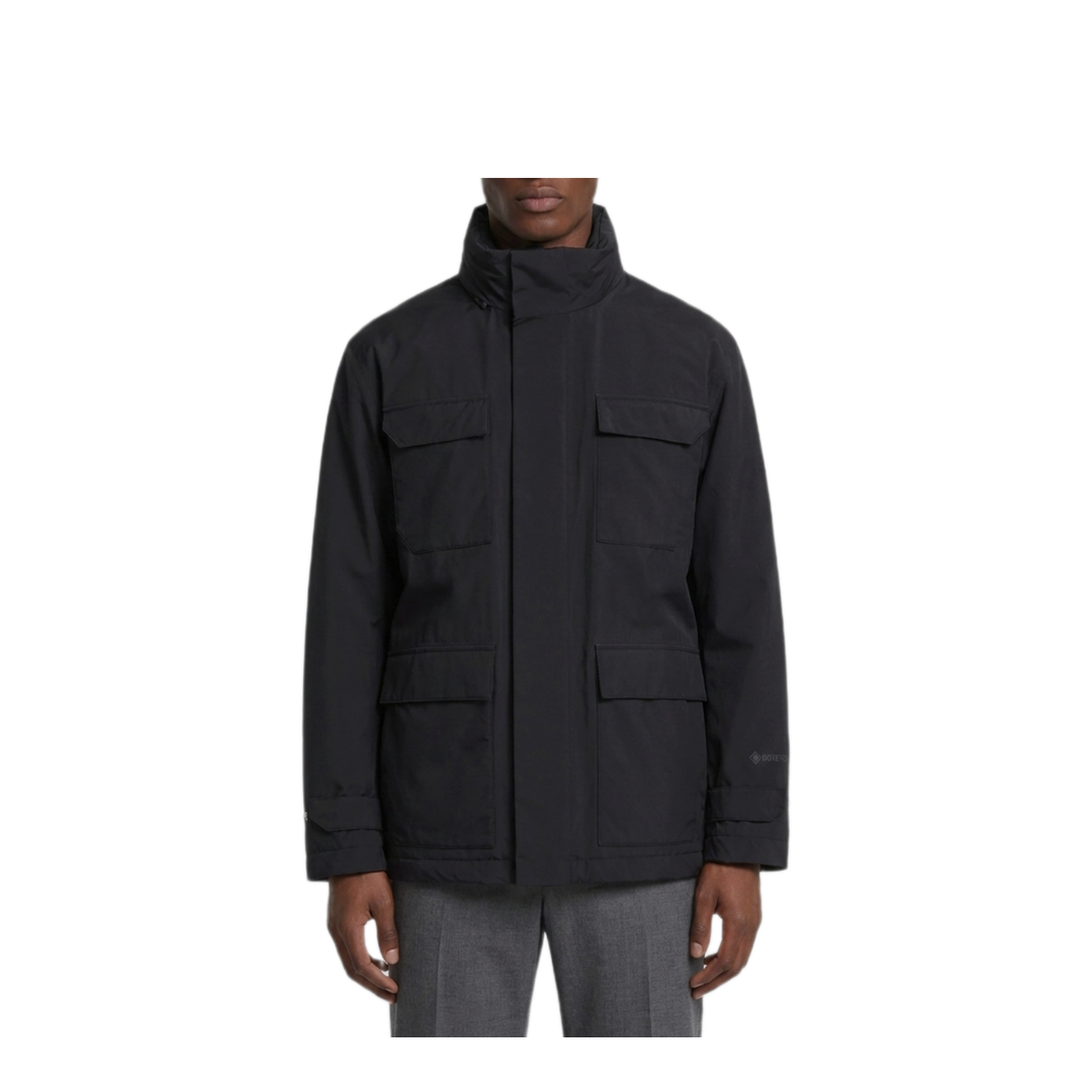 MAYFEYR - Herno - Black Technical Jacket - FI000160U128419300