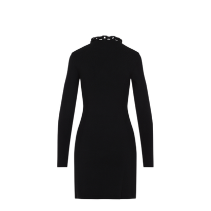 MAYFEYR - RABANNE - Black Silk Mini Dress - 25PMRO066ML0308P001