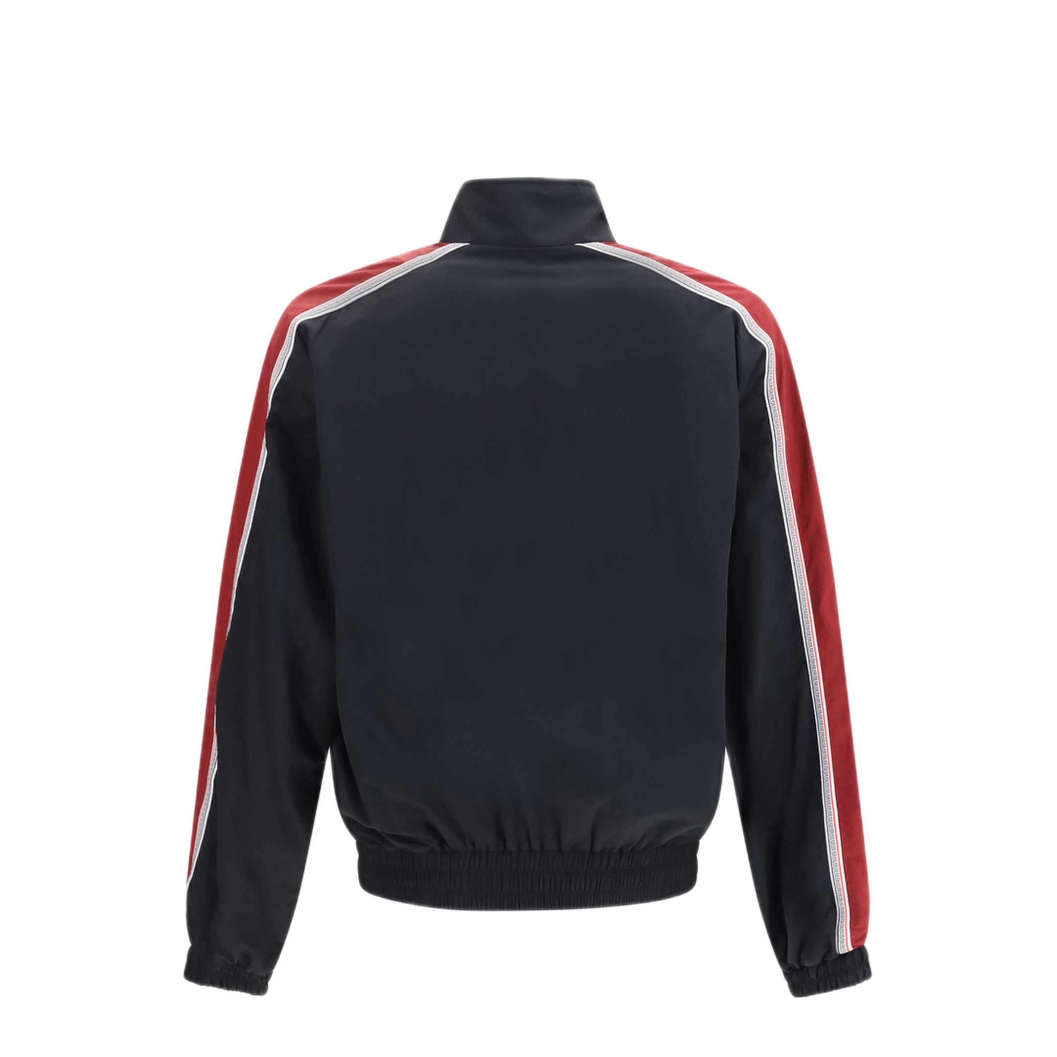 MAYFEYR - Versace - Nylon Blouson Jacket With Embroidered Logo - 10254681A17589