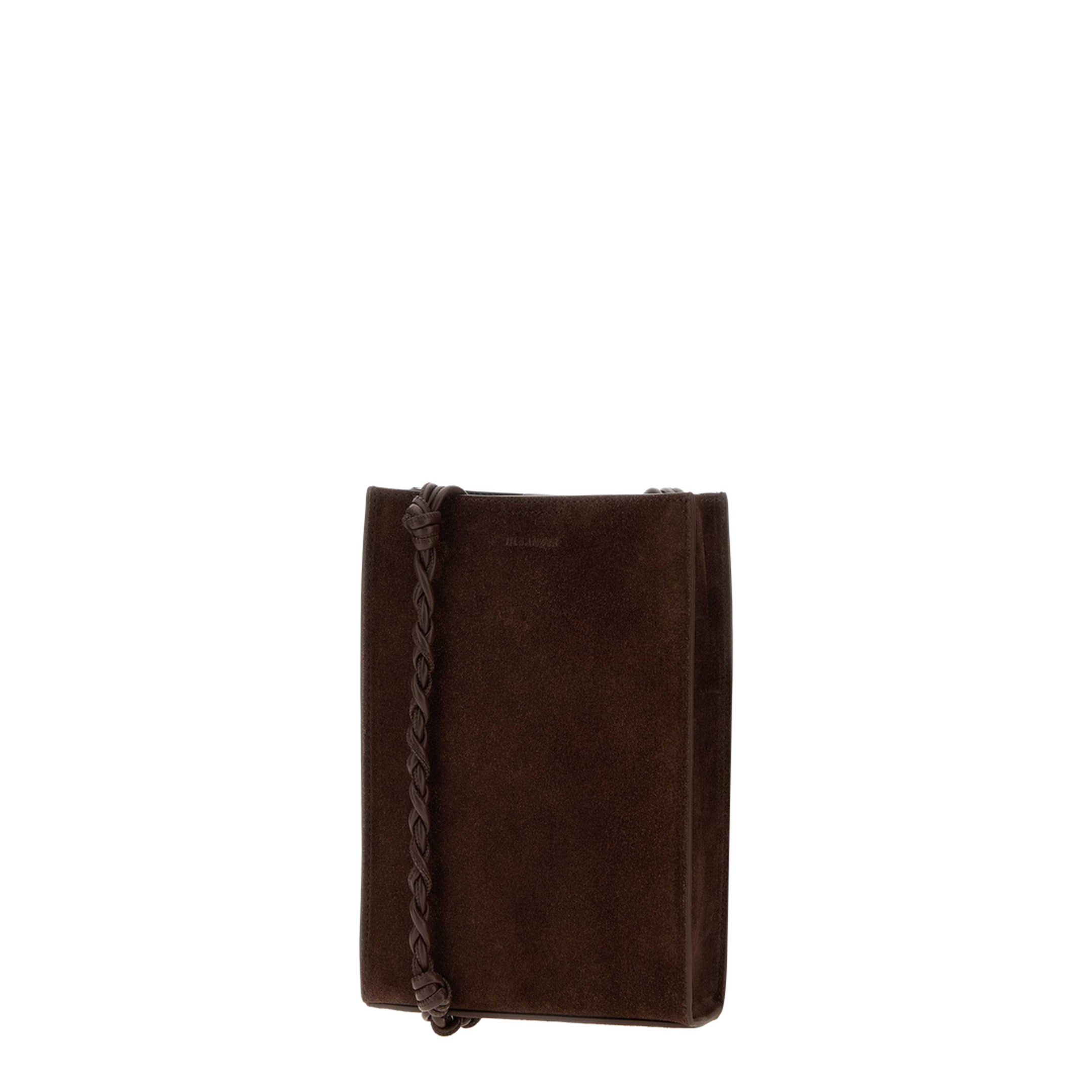 MAYFEYR - Jil Sander - Brown Suede Small Tangle Shoulder Bag - J25WG0003P9295601